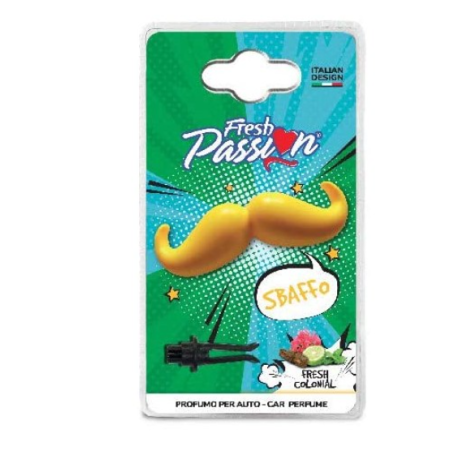 Fresh Passion- Profumatore Auto Fresh Colonial- Sbaffo
