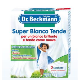 DR.BECKMANN-Super Bianco Tende 3 x 40 g