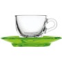 Set 6 tazzine da caffè con piattino Guzzini
