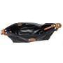 Necessaire 2 in 1 Beauty Case da Viaggio Colore Nero Tabacco 14x40x9cm