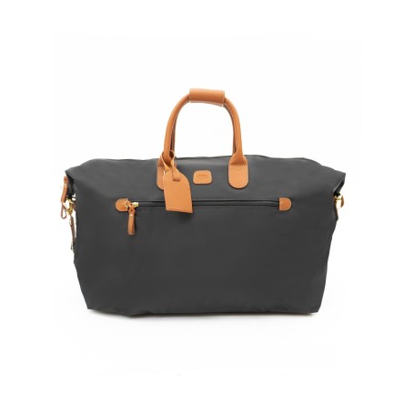 Borsone da Viaggio DELUXE Pieghevole X TRAVEL L Nero con Tracolla 55x32x19