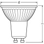 LED Star Full Glass Par16 36° Gu10 Bli, 4.5 W, Chiara, 50 W